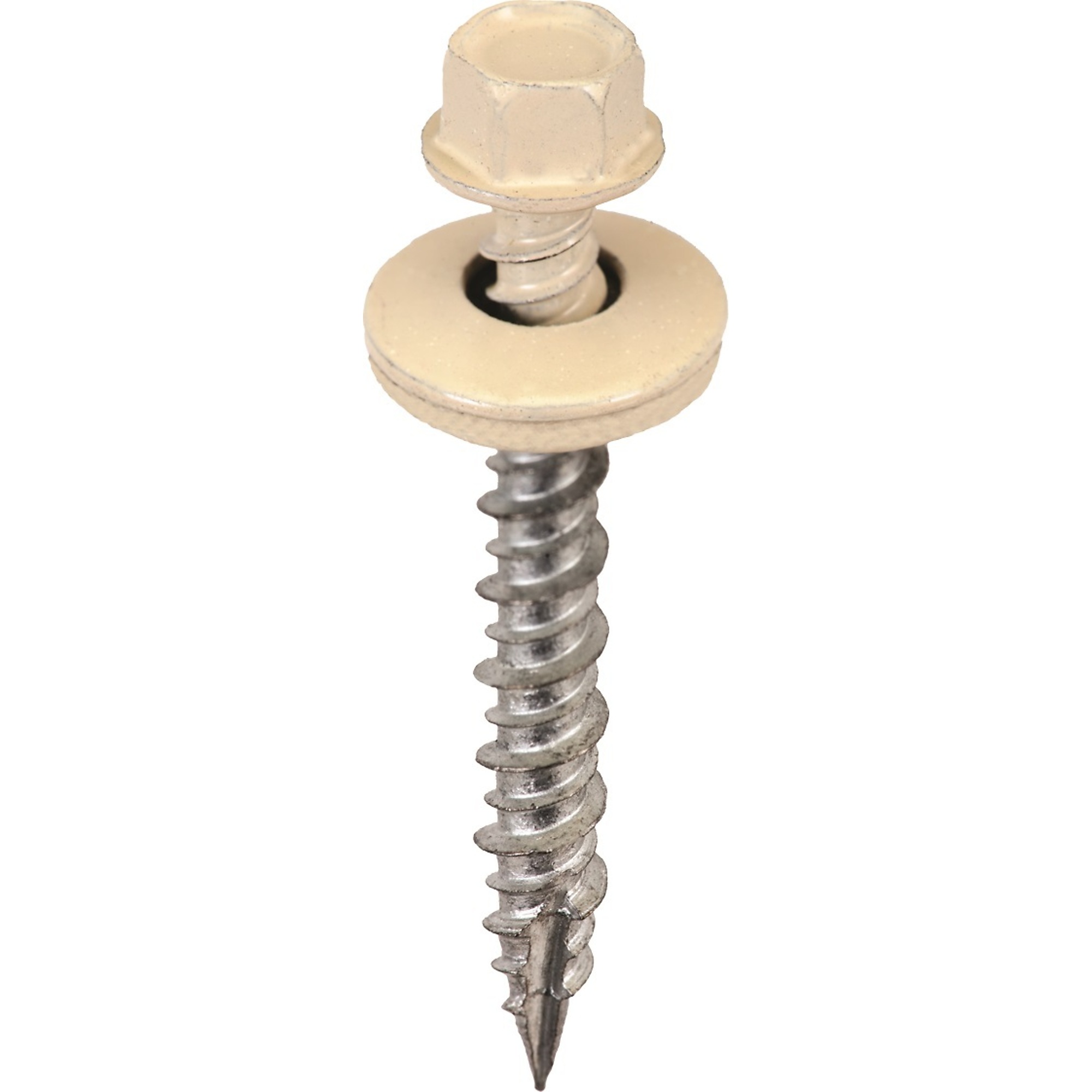 Acorn Hardware, Metal to Wood Screws #9X1-1/2in. Light Stone, Model# SW-MW15LS250